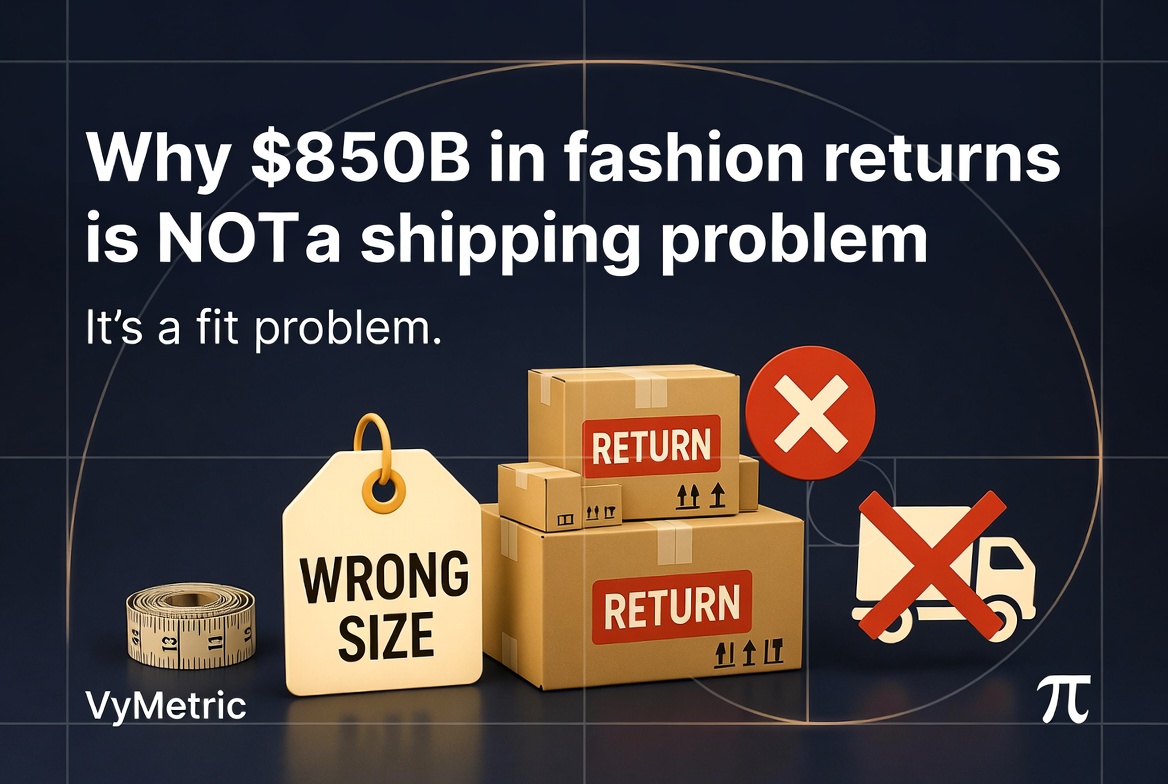 Why $850B in fashion returns is not a shipping problem